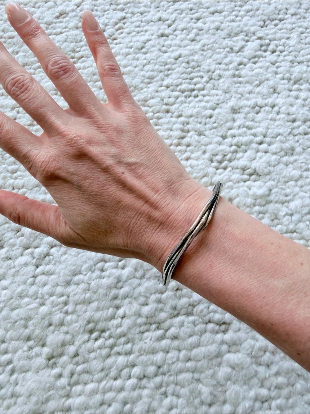 Rare Scooter Paris Vintage Twisted Bangle Bracelet